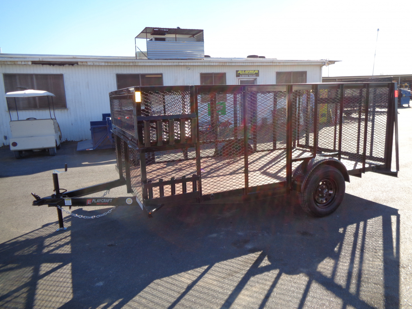 New 2026 Playcraft by Sun Country * SUSA 7x12 * Single Axle Landscape Trailer