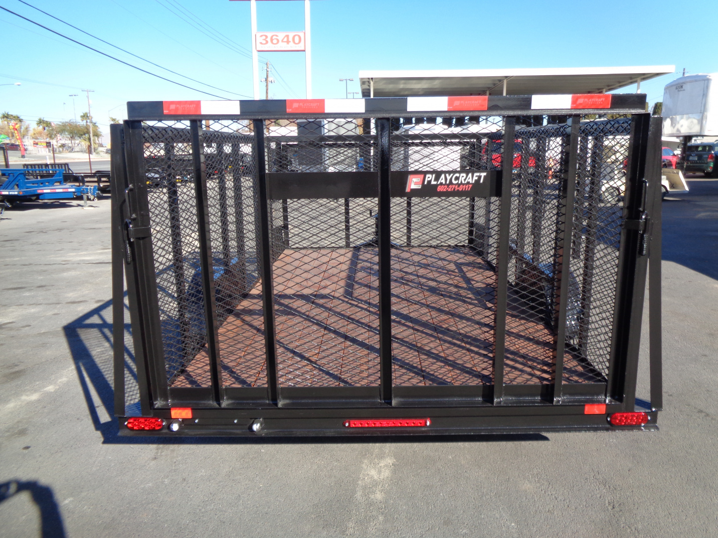 New 2026 Playcraft by Sun Country * SUSA 7x12 * Single Axle Landscape Trailer