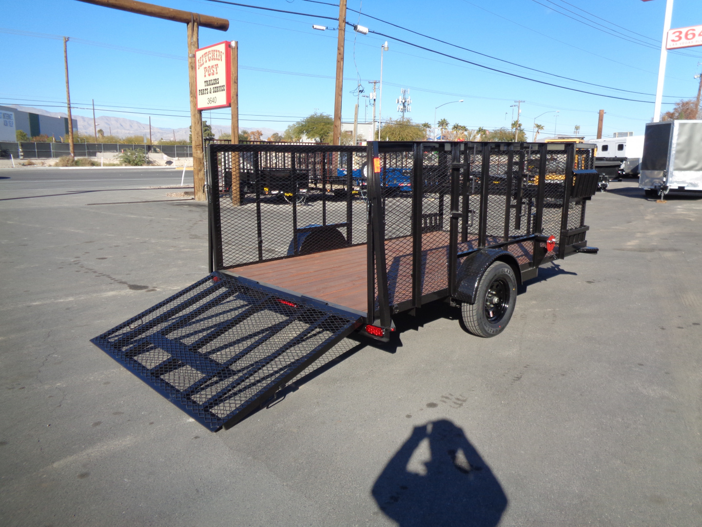 New 2026 Playcraft by Sun Country * SUSA 7x12 * Single Axle Landscape Trailer