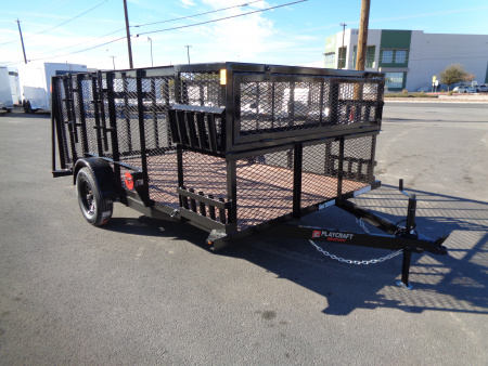 New 2026 Playcraft by Sun Country * SUSA 7x12 * Single Axle Landscape Trailer