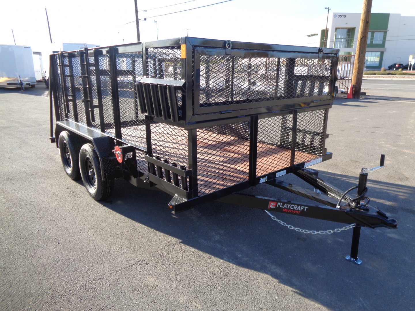 New 2026 Playcraft by Sun Country * SUTA 6.5x12 * 12Ft Tandem Axle Landscape Trailer