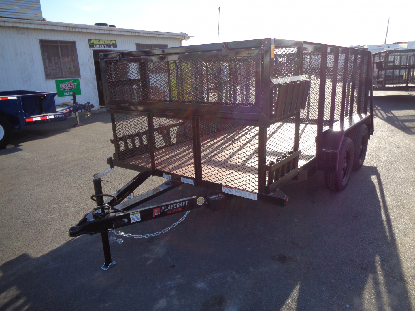 New 2026 Playcraft by Sun Country * SUTA 6.5x12 * 12Ft Tandem Axle Landscape Trailer