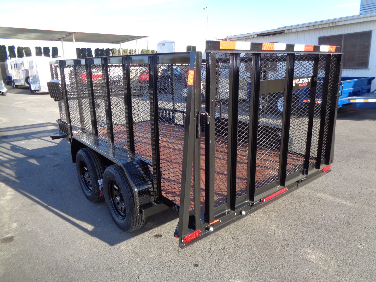 New 2026 Playcraft by Sun Country * SUTA 6.5x12 * 12Ft Tandem Axle Landscape Trailer