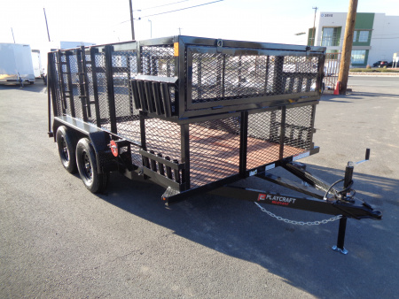 New 2026 Playcraft by Sun Country * SUTA 6.5x12 * 12Ft Tandem Axle Landscape Trailer