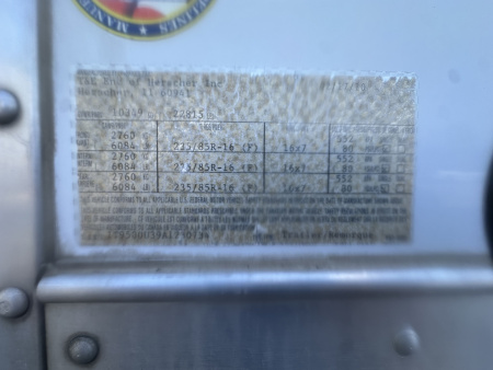 Used 2010 T&E All Aluminum 34' Tag Stacker