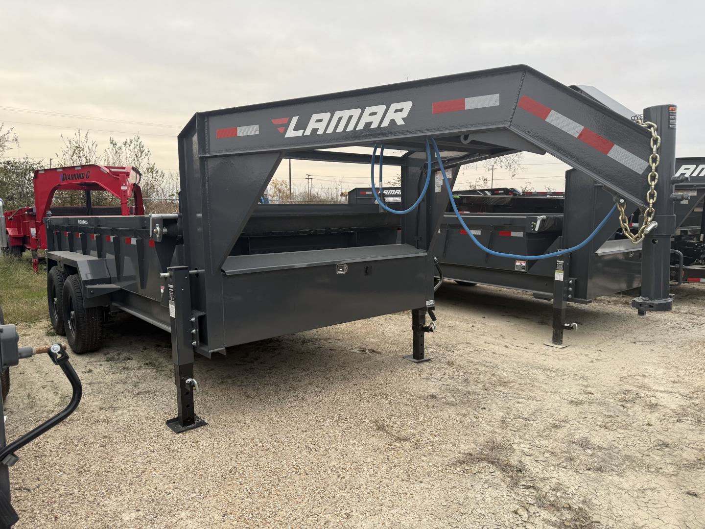 New 2026 Lamar Trailers 83X14 GN 14K Dump Trailer