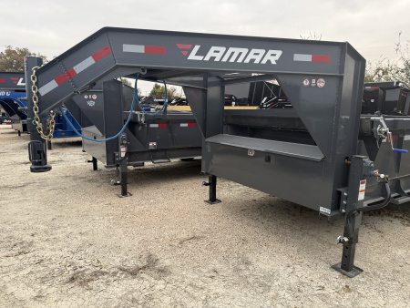 New 2026 Lamar Trailers 83X14 GN 14K Dump Trailer