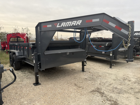 New 2026 Lamar Trailers 83X14 GN 14K Dump Trailer