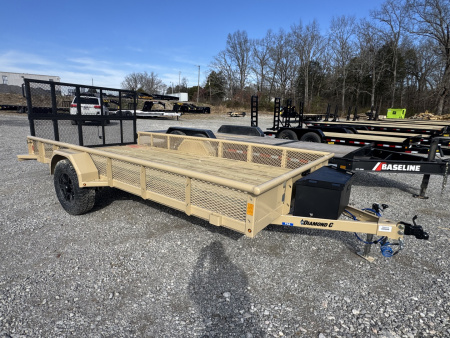 New 2026 Diamond C PSA 106 14’ Utility Trailer 6K GVWR, VENTURE SERIES, BRAKES