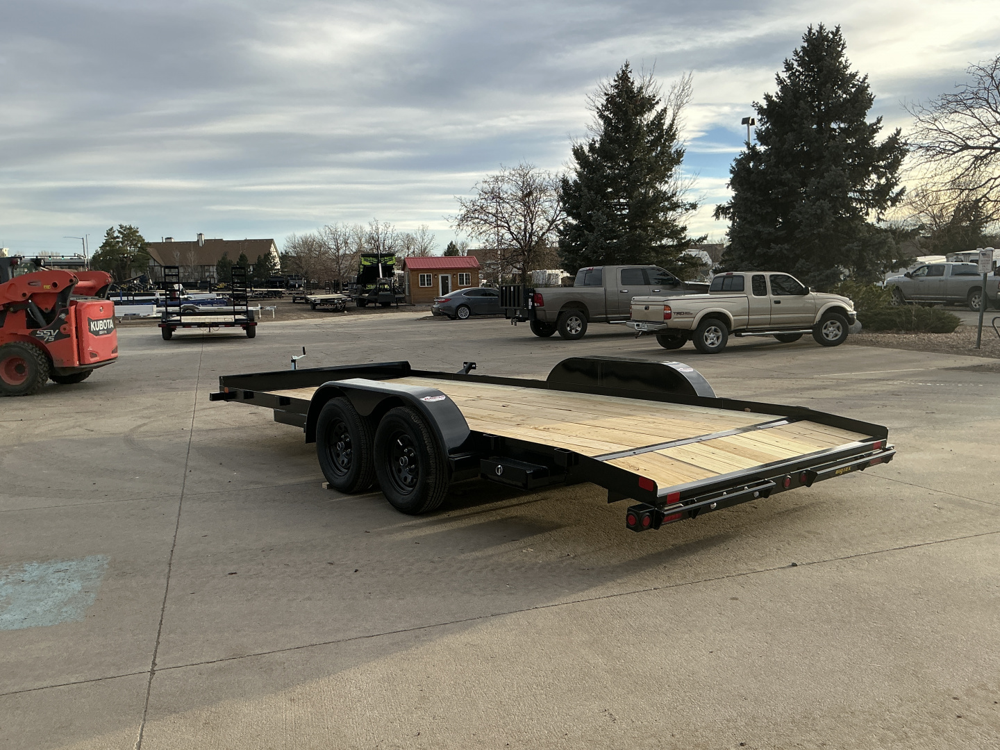 New 2026 Big Tex Trailers 70CH-18BKDT2B Flatbed Trailer