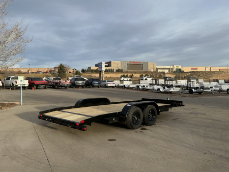 New 2026 Big Tex Trailers 70CH-18BKDT2B Flatbed Trailer