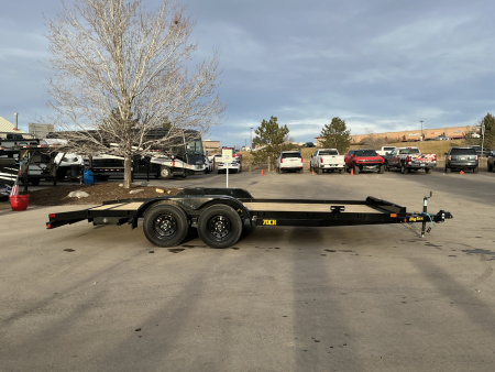 New 2026 Big Tex Trailers 70CH-18BKDT2B Flatbed Trailer