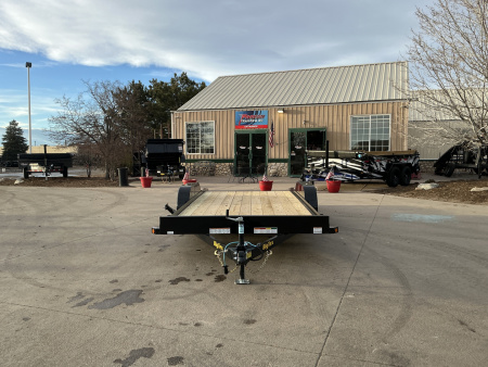 New 2026 Big Tex Trailers 70CH-18BKDT2B Flatbed Trailer