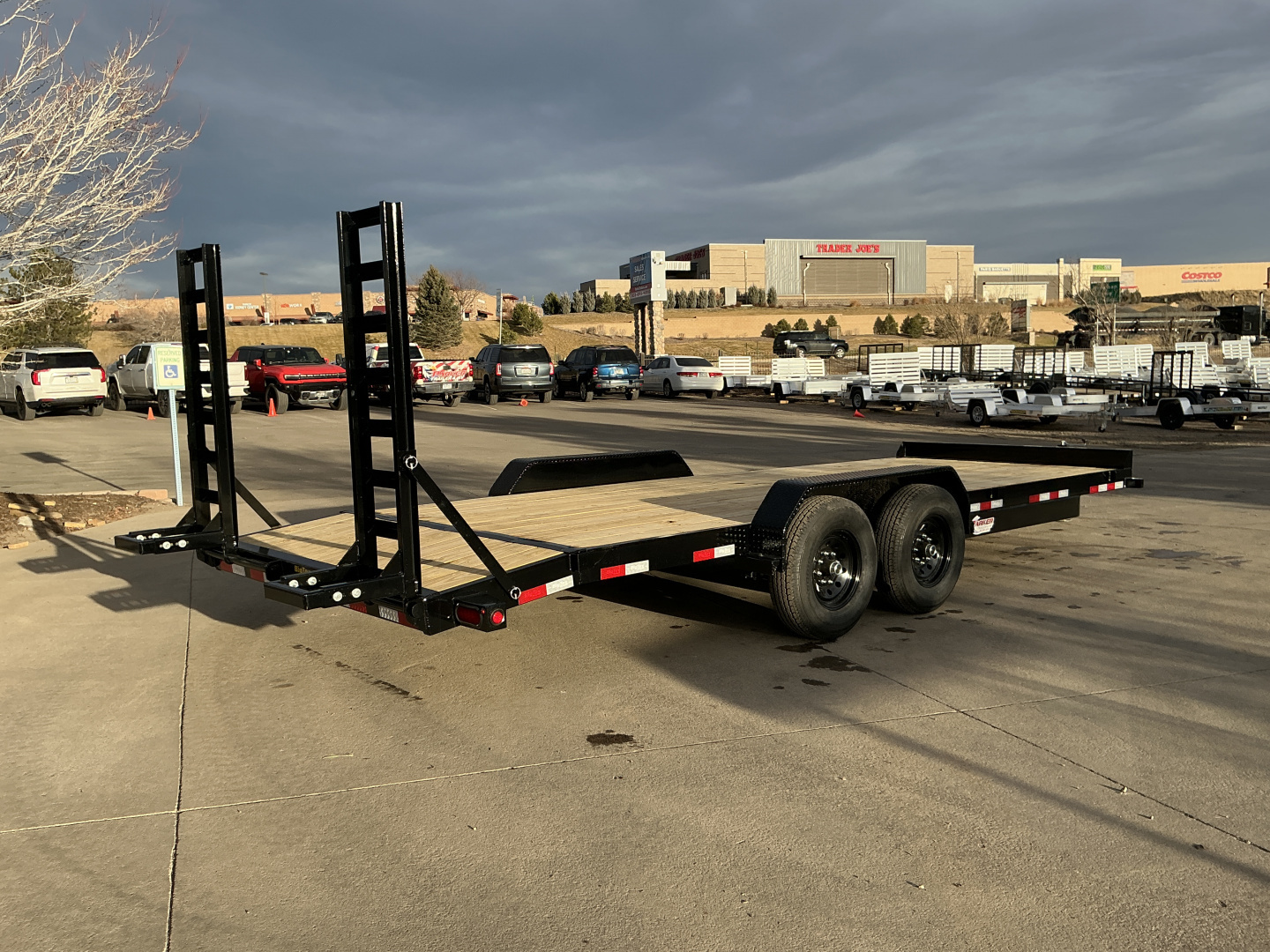New 2026 Big Tex Trailers 14EB-22D2A-KRBK Flatbed Trailer