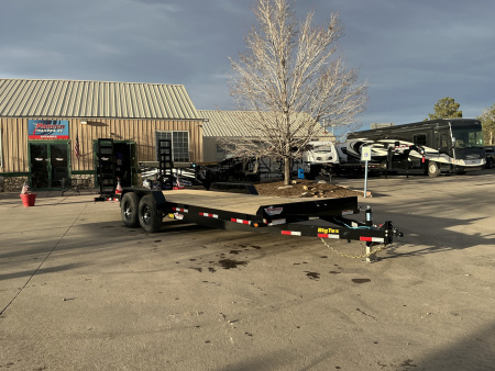 New 2026 Big Tex Trailers 14EB-22D2A-KRBK Flatbed Trailer
