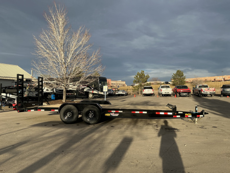 New 2026 Big Tex Trailers 14EB-22D2A-KRBK Flatbed Trailer