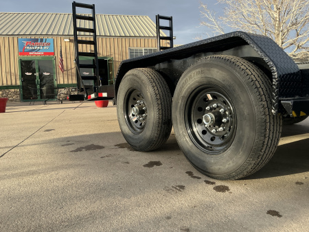 New 2026 Big Tex Trailers 14EB-22D2A-KRBK Flatbed Trailer