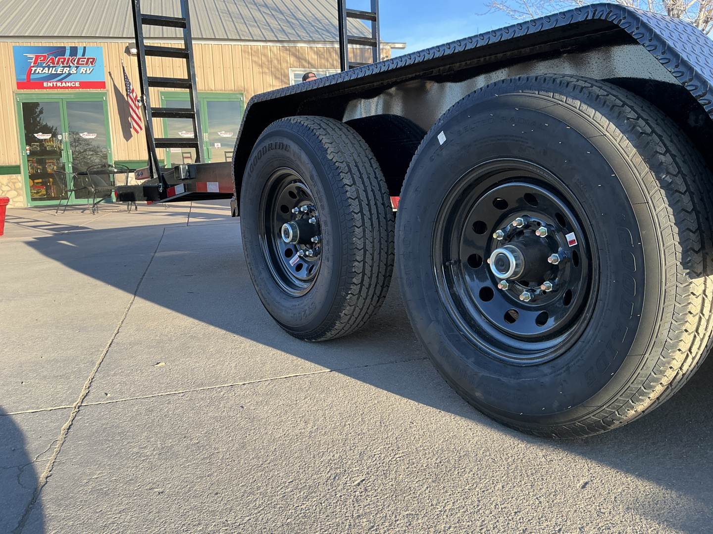 New 2026 Big Tex Trailers 14EB-22D2A-KRBK Flatbed Trailer