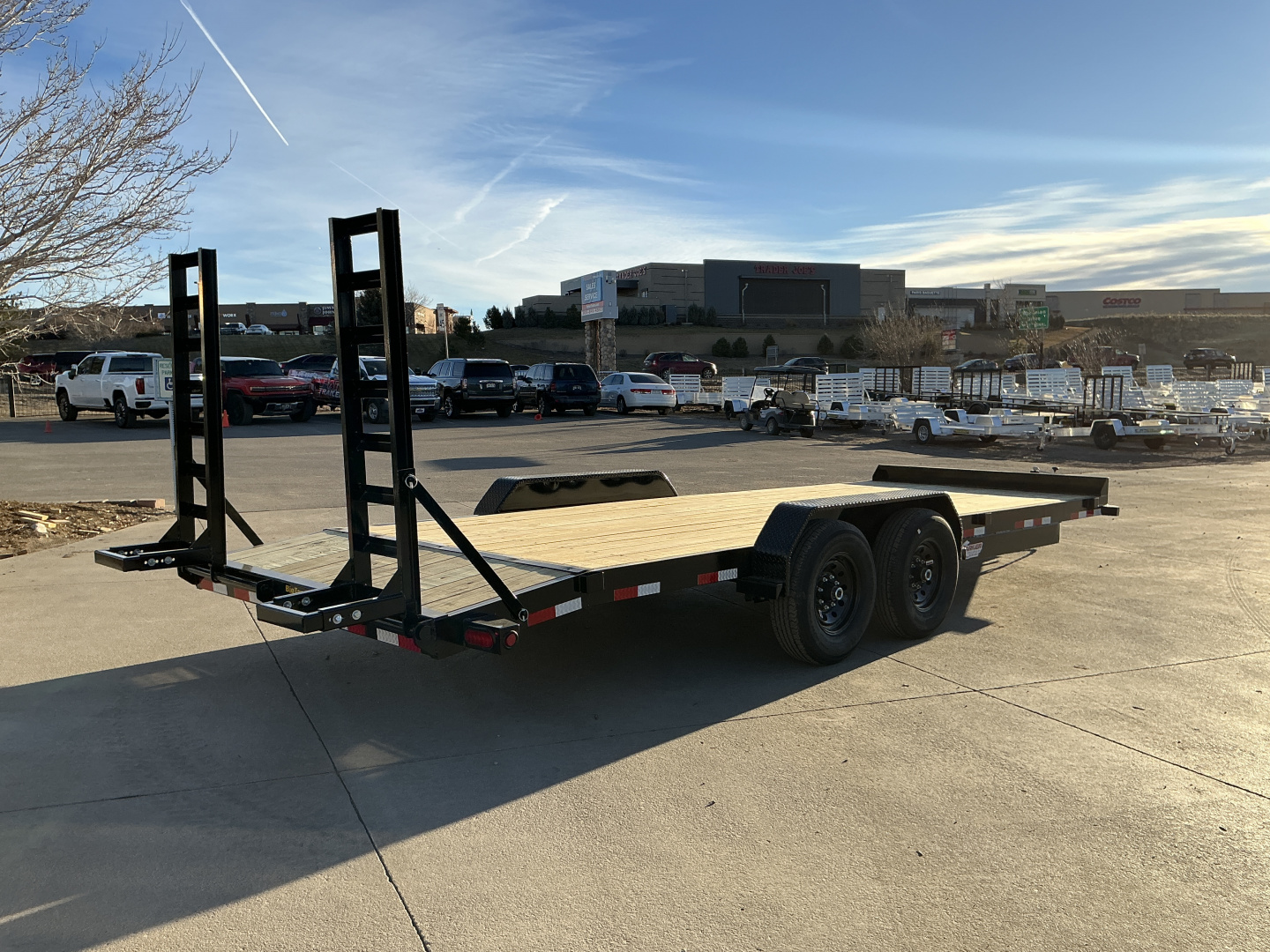 New 2026 Big Tex Trailers 14EB-22D2A-KRBK Flatbed Trailer