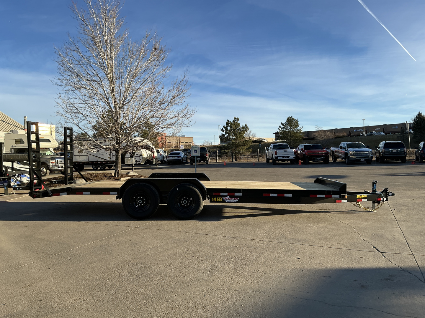 New 2026 Big Tex Trailers 14EB-22D2A-KRBK Flatbed Trailer