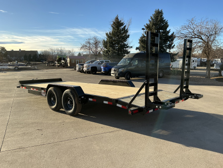 New 2026 Big Tex Trailers 14EB-22D2A-KRBK Flatbed Trailer