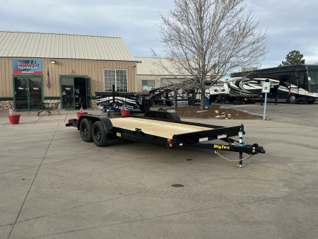 New 2026 Big Tex Trailers 70CH-18BKDT2B Flatbed Trailer