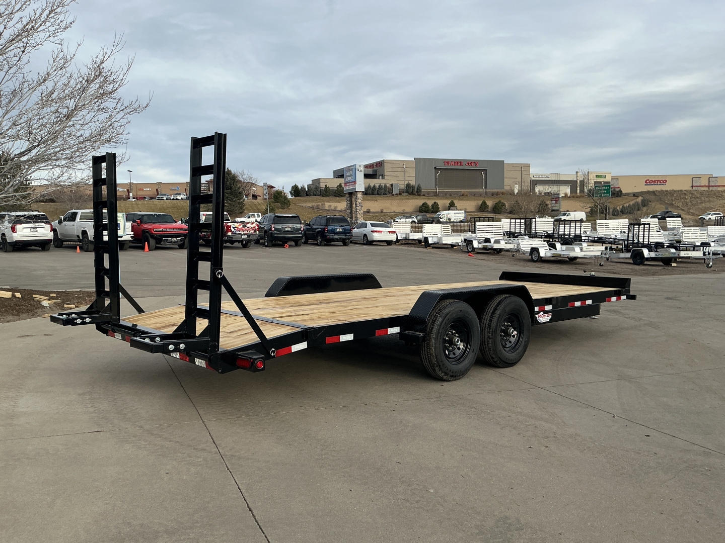 New 2026 Big Tex Trailers 14EB-22D2A-KRBK Flatbed Trailer