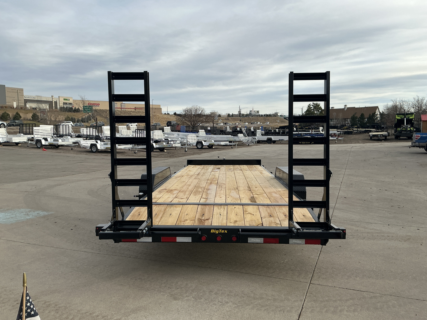 New 2026 Big Tex Trailers 14EB-22D2A-KRBK Flatbed Trailer