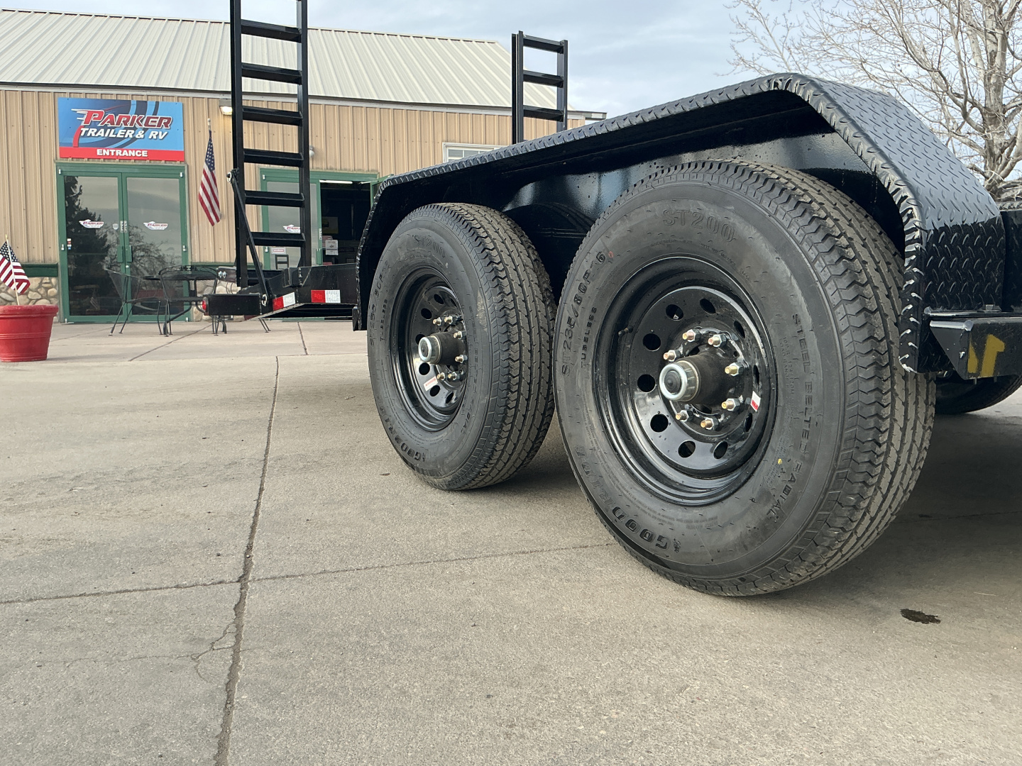 New 2026 Big Tex Trailers 14EB-22D2A-KRBK Flatbed Trailer