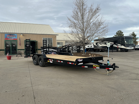 New 2026 Big Tex Trailers 14EB-22D2A-KRBK Flatbed Trailer