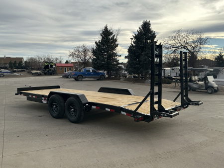 New 2026 Big Tex Trailers 14EB-22D2A-KRBK Flatbed Trailer