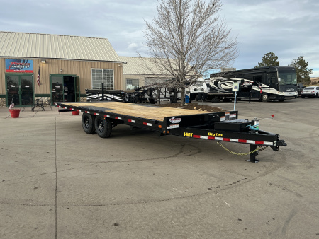 New 2026 Big Tex Trailers 14OT-22BK Flatbed Trailer