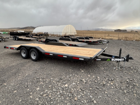 New 2026 Summit 7x20 10K Equipment Trailer w/ DRIVE OVER FENDERS