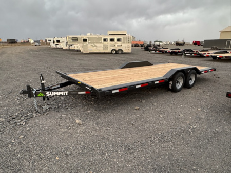 New 2026 Summit 7x20 10K Equipment Trailer w/ DRIVE OVER FENDERS