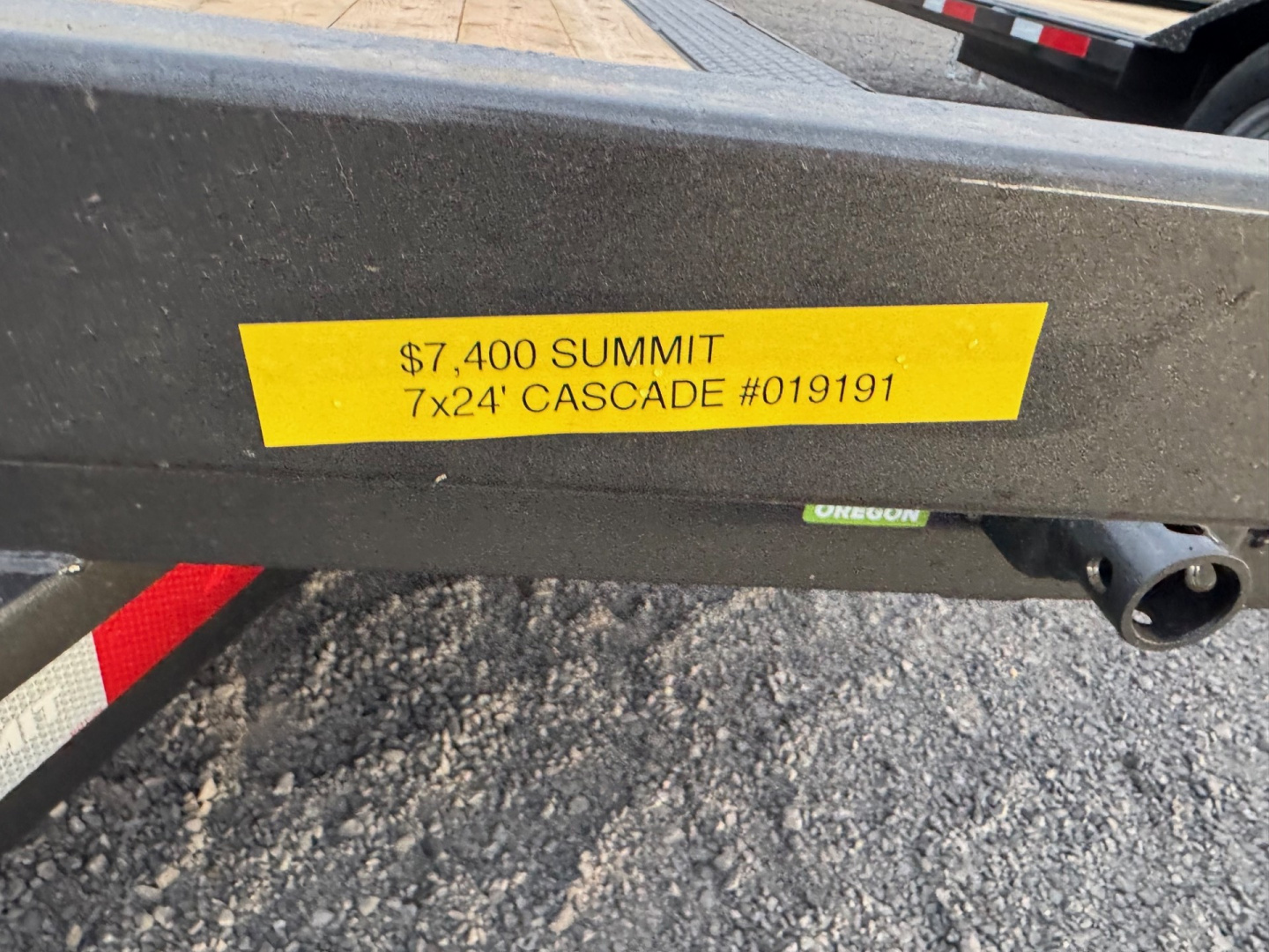 New 2026 Summit 7x24 10K Equipment Trailer w/ DRIVE OVER FENDERS