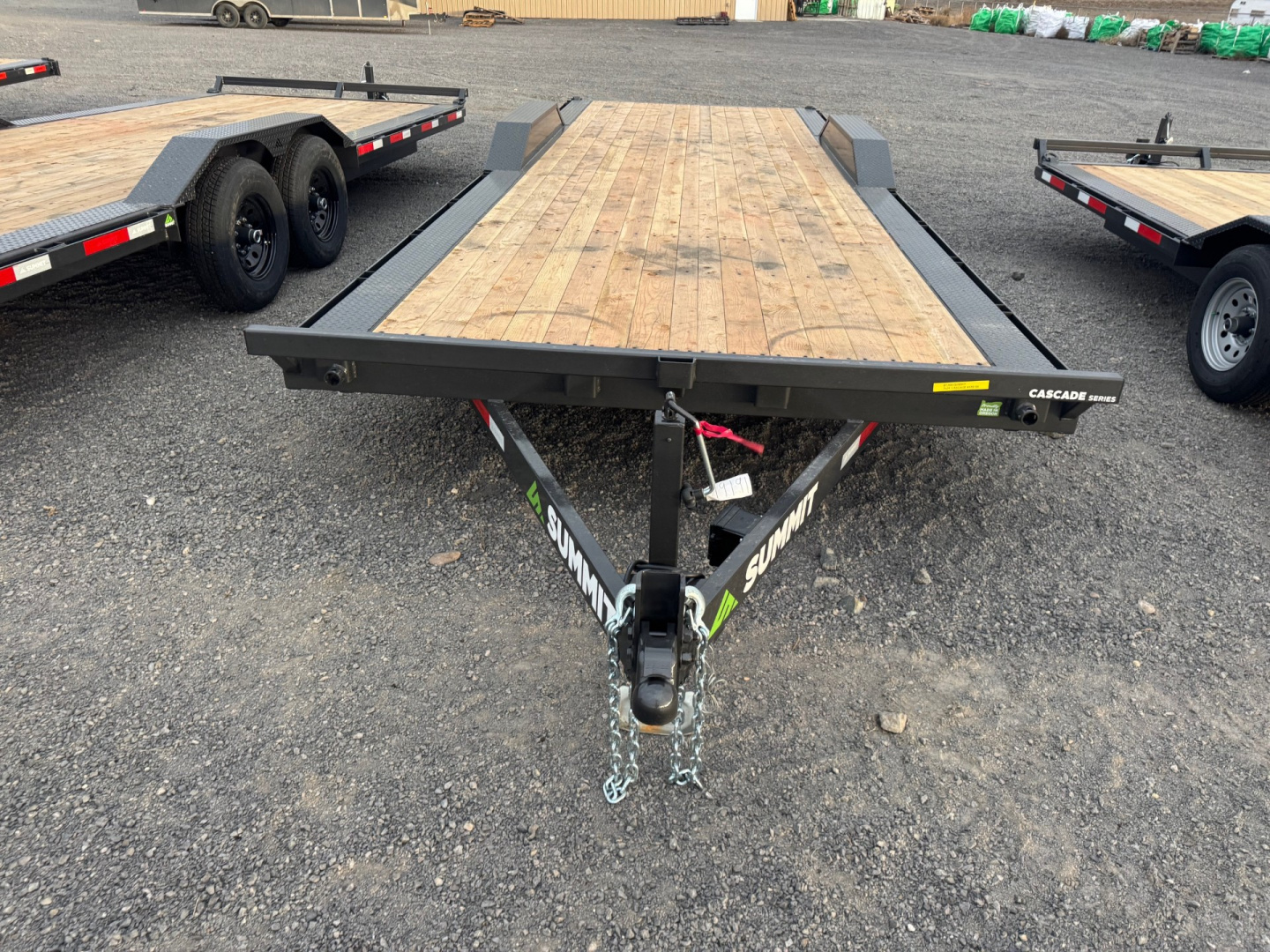 New 2026 Summit 7x24 10K Equipment Trailer w/ DRIVE OVER FENDERS