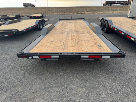 New 2026 Summit 7x24 10K Equipment Trailer w/ DRIVE OVER FENDERS