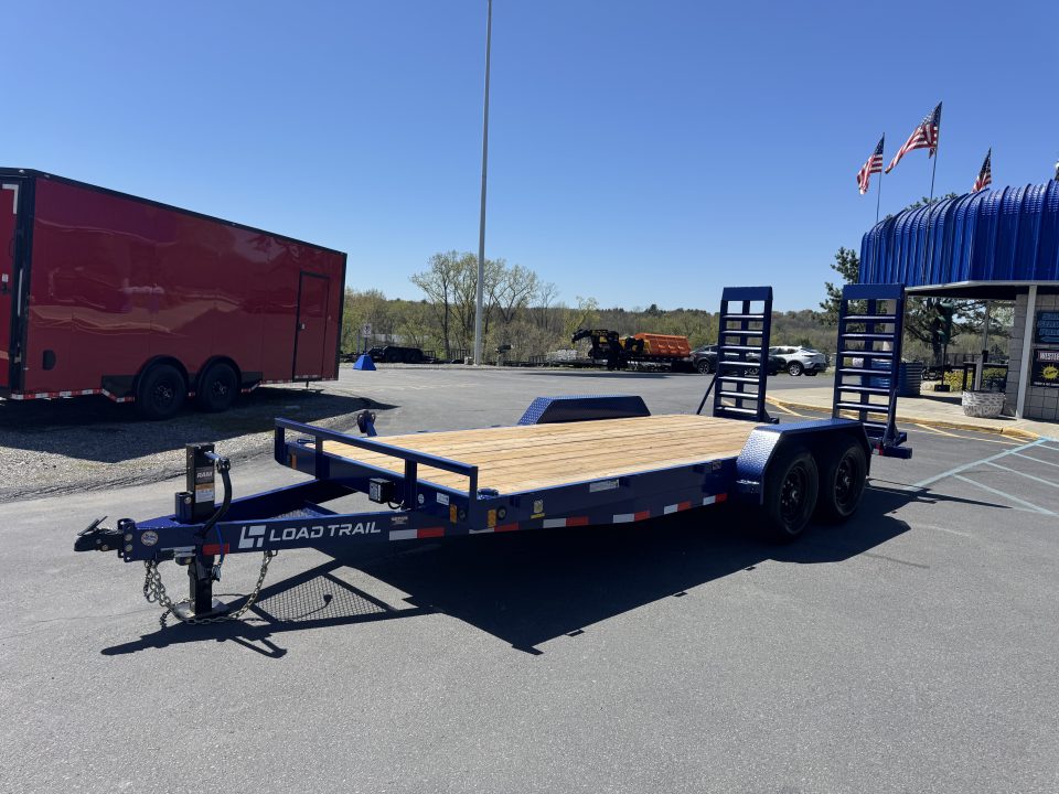 New 2026 Load Trail CH8318072_96897_1 7X18 TA Equipment Trailer *BLUE