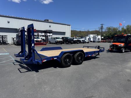 New 2026 Load Trail CH8318072_96897_1 7X18 TA Equipment Trailer *BLUE