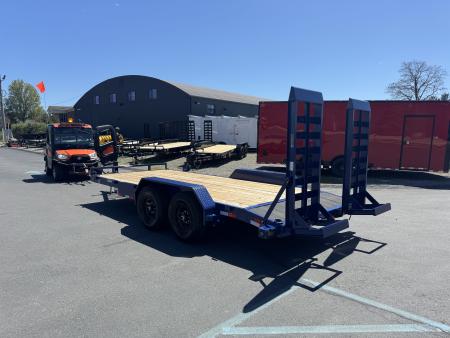 New 2026 Load Trail CH8318072_96897_1 7X18 TA Equipment Trailer *BLUE