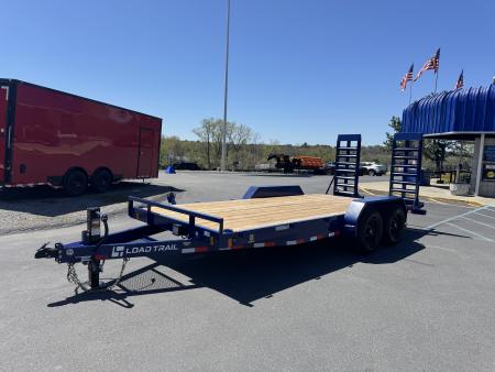 New 2026 Load Trail CH8318072_96897_1 7X18 TA Equipment Trailer *BLUE