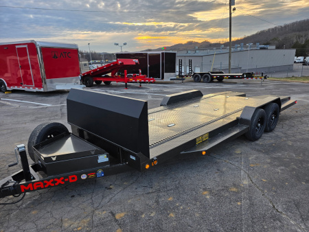 New 2026 MAXX-D G08 10K 20 FT STONE GRD SPLT DOVE / Equipment Trailer