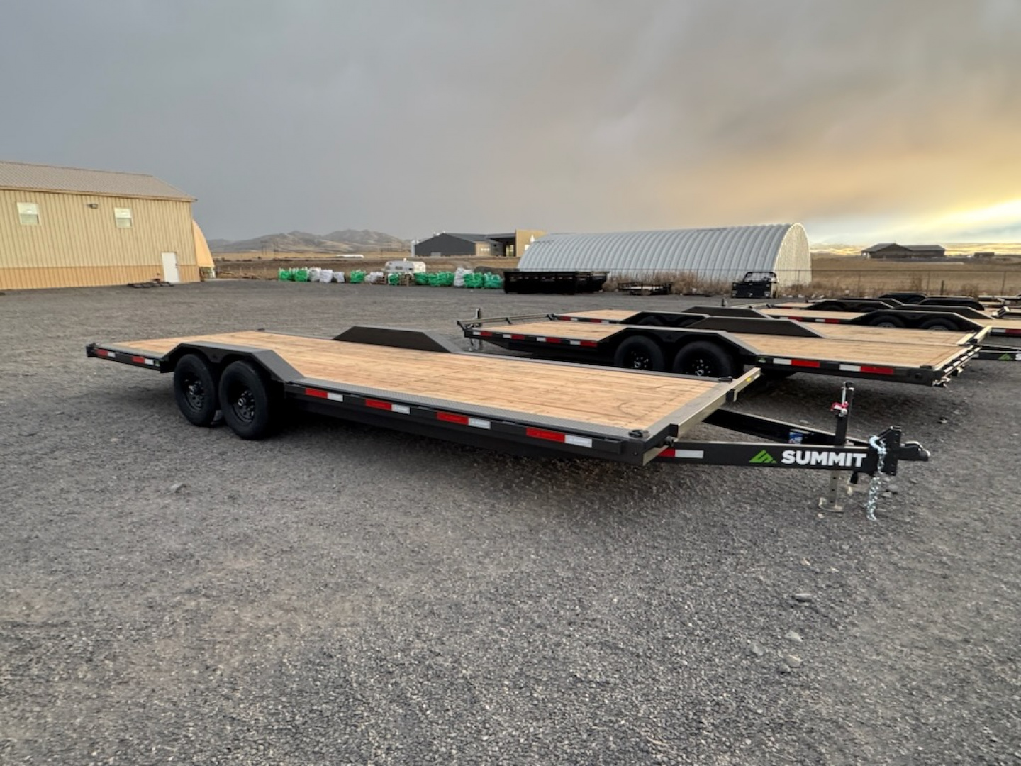 New 2026 Summit 7x24 14K Equipment Trailer