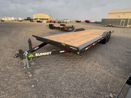 New 2026 Summit 7x24 14K Equipment Trailer
