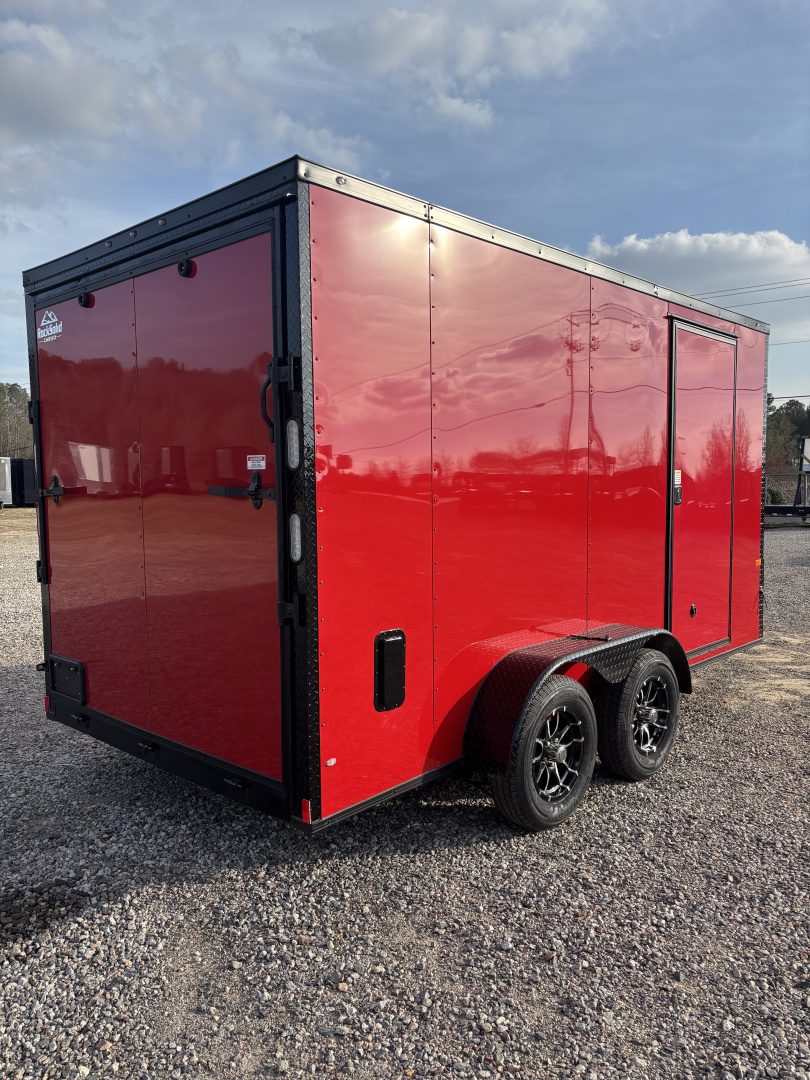 New 2026 Rock Solid Cargo 7 x 14 7k Enclosed Trailer