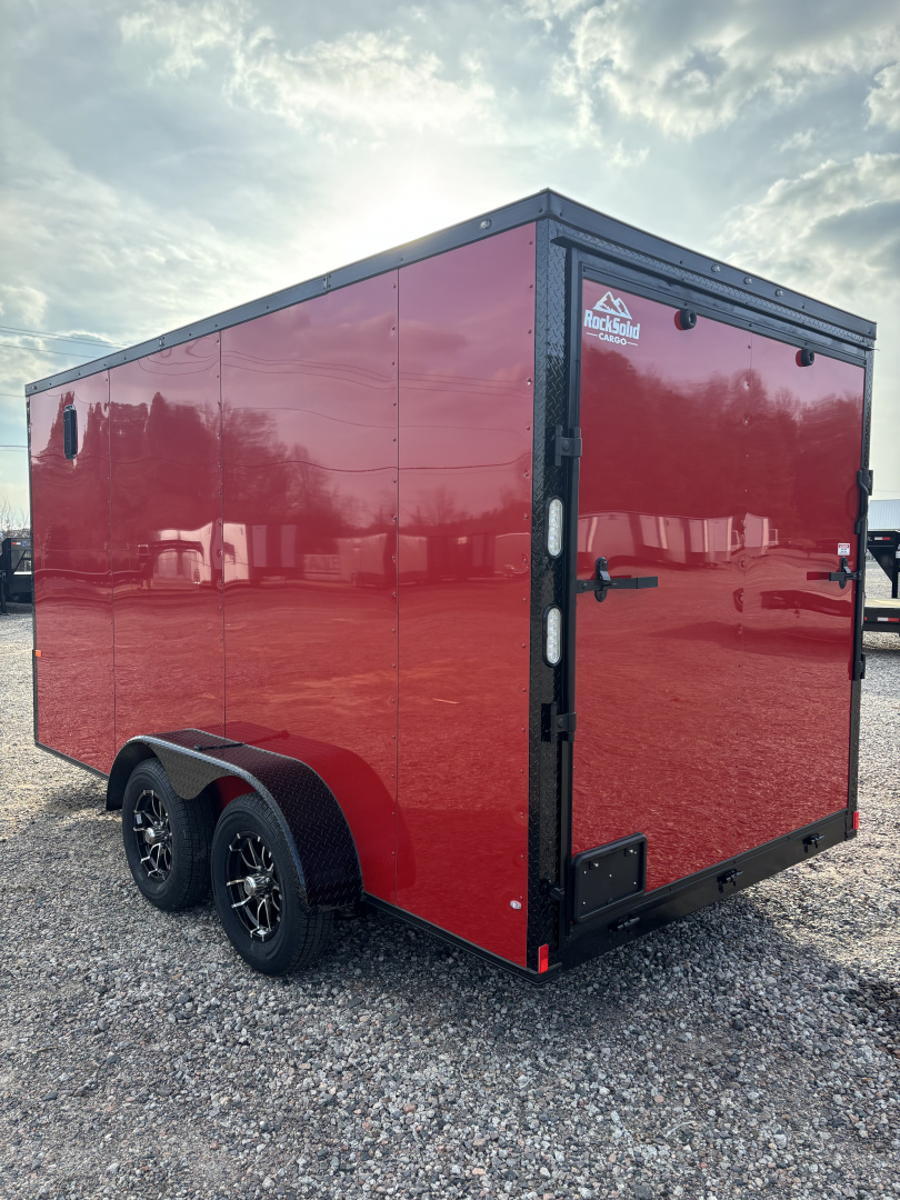 New 2026 Rock Solid Cargo 7 x 14 7k Enclosed Trailer