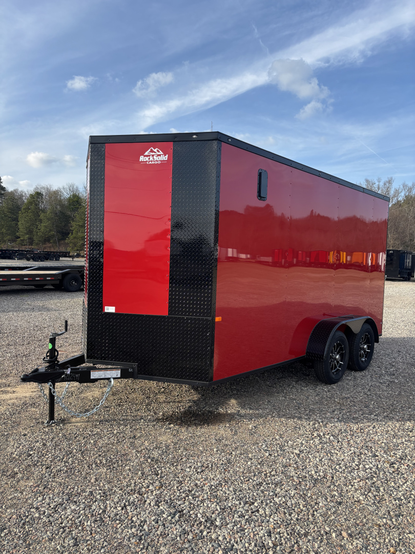 New 2026 Rock Solid Cargo 7 x 14 7k Enclosed Trailer