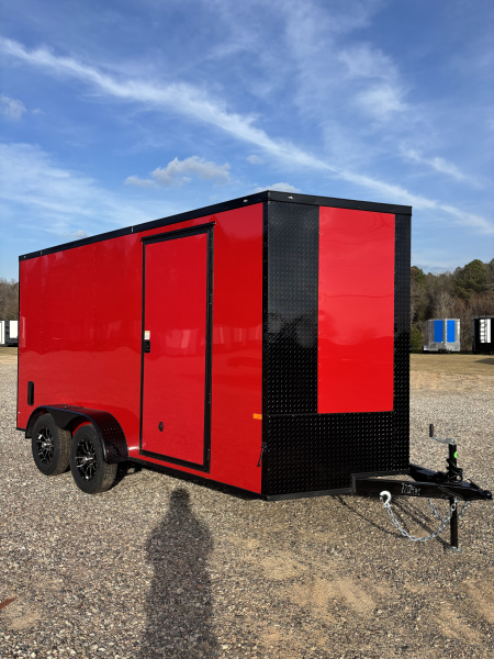 New 2026 Rock Solid Cargo 7 x 14 7k Enclosed Trailer