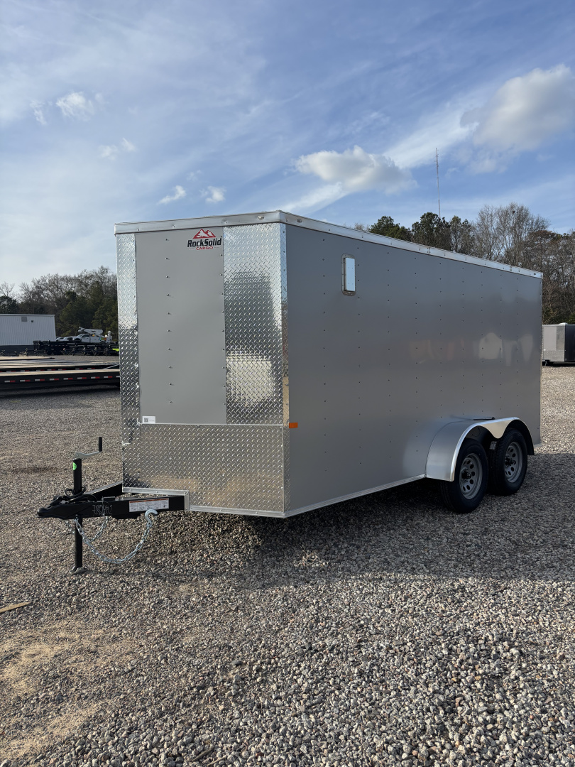 New 2026 Rock Solid Cargo 7 X 14 7k Enclosed Trailer
