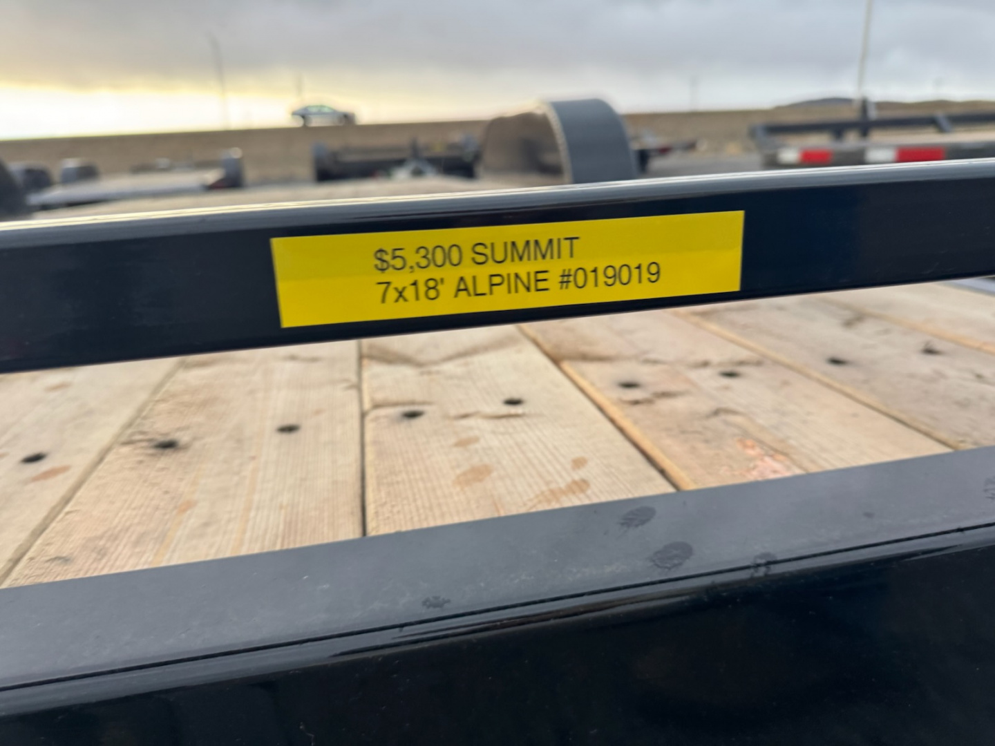 New 2026 Summit 18' Alpine Tilt Trailer 7K